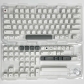 104+23 MAC Apple Style PBT Dye-subbed XDA Keycap Set for Mechanical Keyboard English / Thai / Japanese / Russian / Arabic / French / German / Spanish